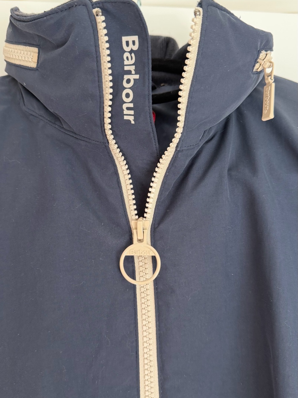 Barbour Kentmere Waterproof Breathable Navy Raincoat Jacket Outwear Old Money S
